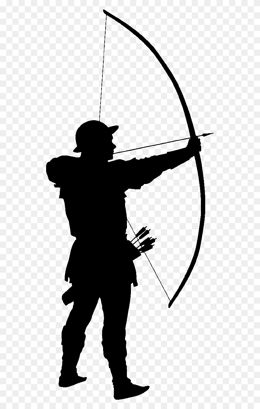 543x1260 Archer Silhouette Silhouette Of A Archer, Outer Space, Astronomy, Universe HD PNG Download