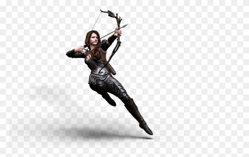 1123x679 Archer Transparent Woman Drawing A Bow, Person, Human, Sport HD PNG Download