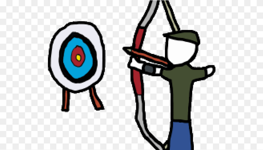 537x481 Archery Target Archery Bow Arrow Target Bow Archery, Archer, Person, Sport, Weapon Clipart PNG