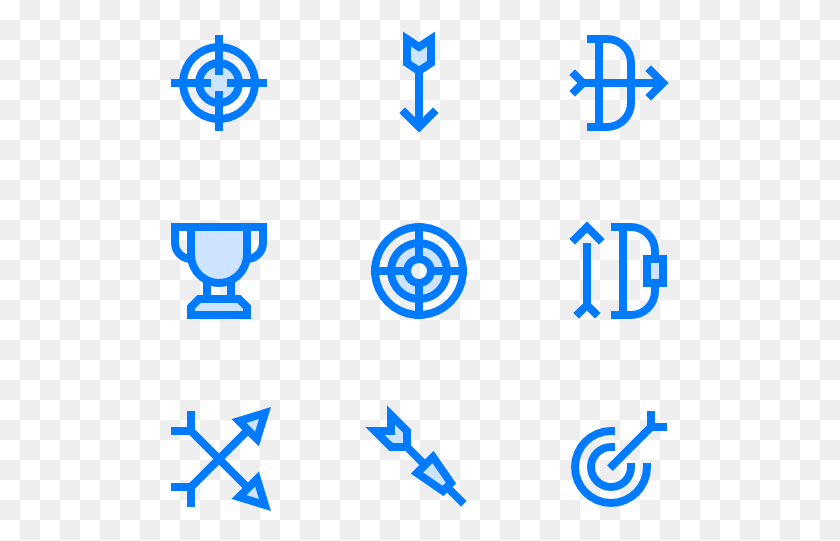 499x481 Archery Xpooos, Symbol, Star Symbol, Number HD PNG Download