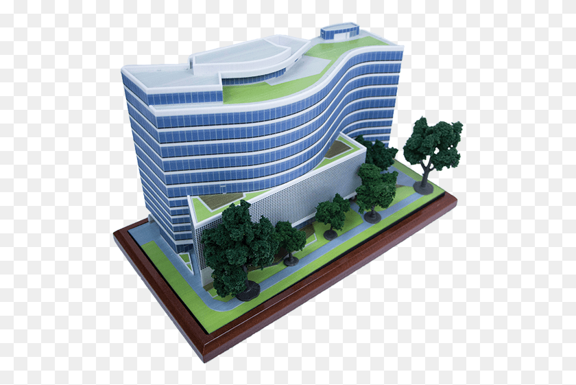 514x501 Descargar Png / Modelo A Escala De Arquitectura, Hotel, Edificio, Resort Hd Png