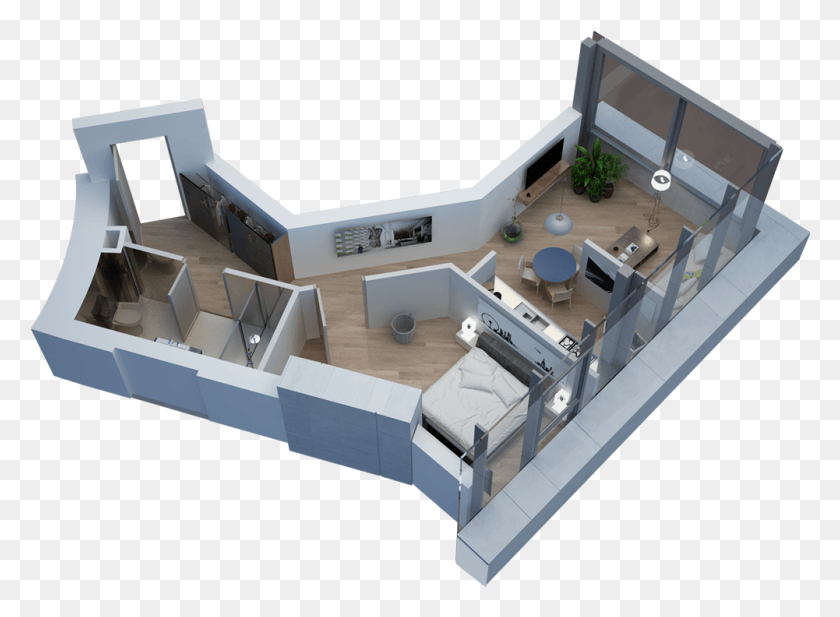 1001x715 Architecture, Floor Plan, Diagram, Yacht HD PNG Download