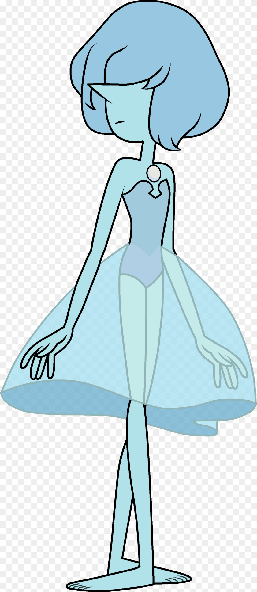 Archived Blue Pearl Steven Universe, Dancing, Leisure Activities, Person, Adult Sticker PNG