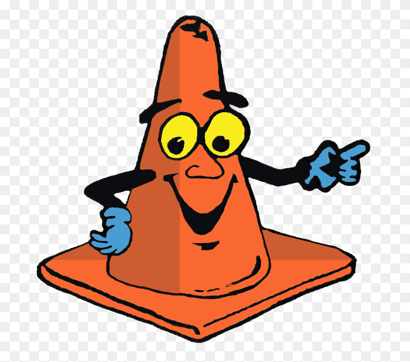 692x682 Archived Construction Will On Traffic Cone, Clothing, Apparel, Party Hat HD PNG Download