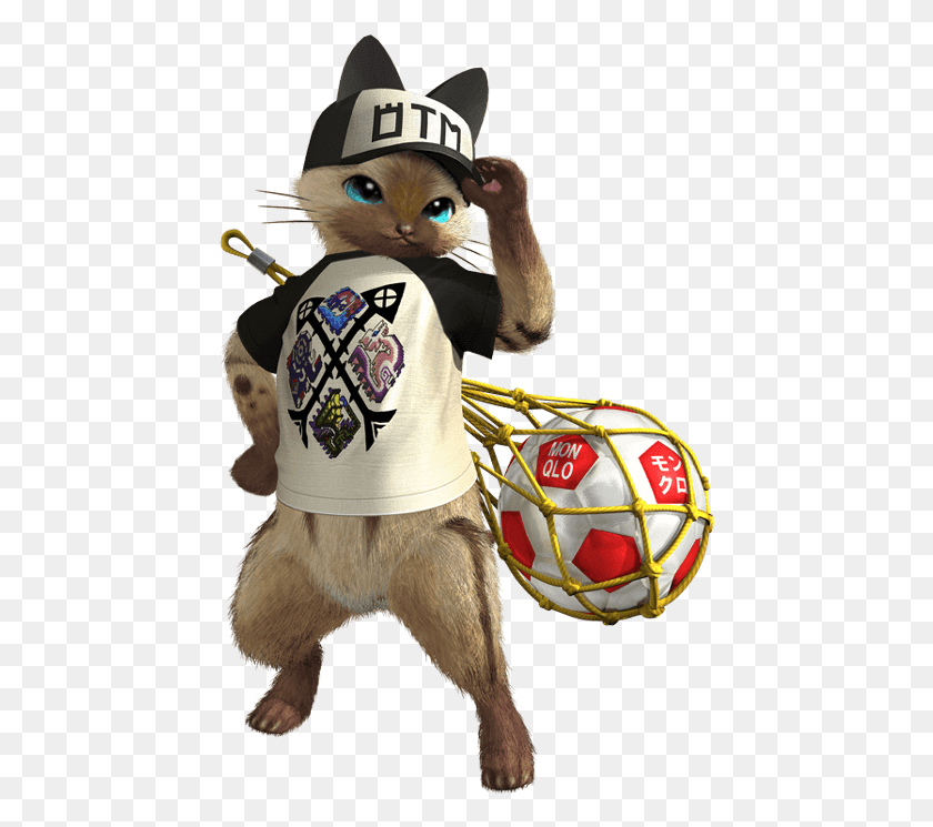 446x685 Archives Monster Hunter Generations Palico, Soccer Ball, Ball, Soccer HD PNG Download