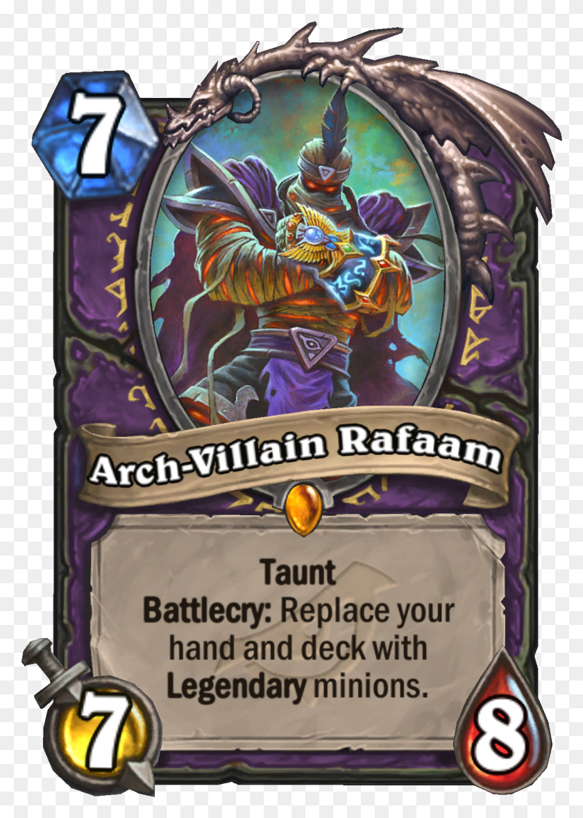 1103x1581 Archvillainrafaam Enus Hearthstone Boomsday New Cards, Person, Human, Word HD PNG Download