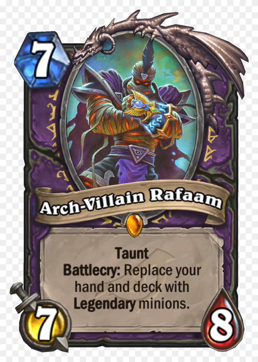 1103x1581 Archvillainrafaam Enus Hearthstone Boomsday Новые Карты, Человек, Человек, Слово Hd Png Скачать