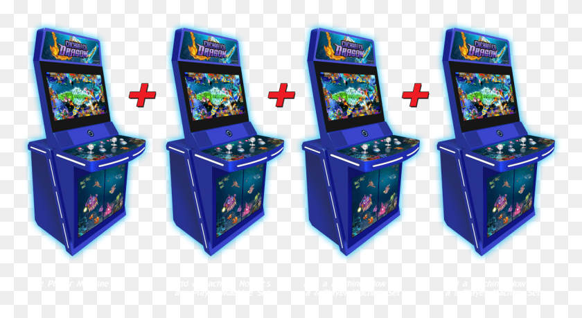 1181x605 Descargar Png Arcooda 2 Player Fish Machine Videojuego Arcade Cabinet, Teléfono Móvil, Electrónica Hd Png