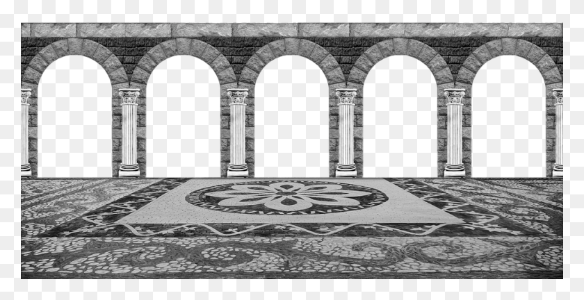 960x459 Arcos De Piedra, Architecture, Building, Arch HD PNG Download