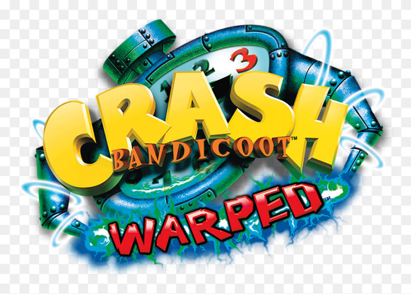 862x598 Ard On Twitter Crash Bandicoot Warped Logo, Толпа, Игра, Еда, Hd Png Скачать