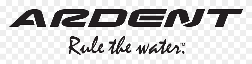2402x478 Ardent Rule The Water Logo Ardent Reels Logo, Text, Label, Handwriting HD PNG Download