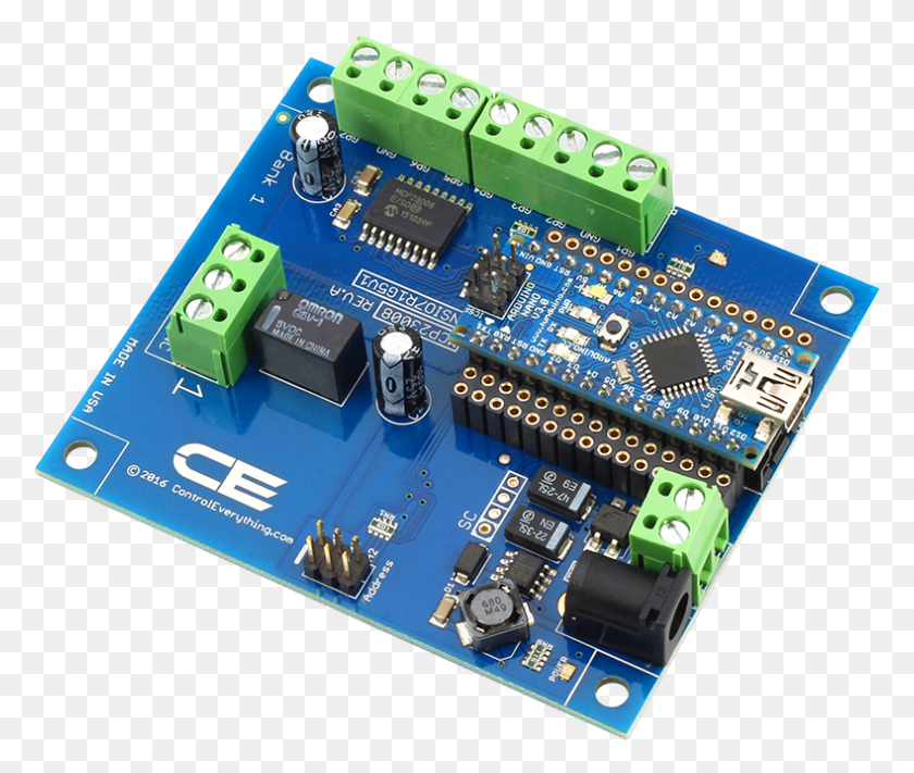 789x659 Arduino 3 Phase Motor Shield, Electronics, Electronic Chip, Hardware HD PNG Download