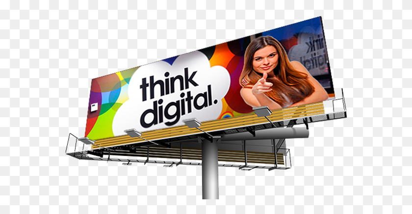 577x378 Are Companies That Print Fabric Banners Hiding A Little Stress Management, Advertisement, Billboard, Person HD PNG Download
