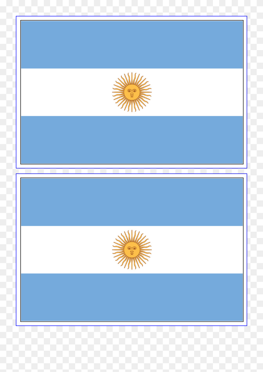 2480x3508 Argentina Flag Templates, Pattern Sticker PNG