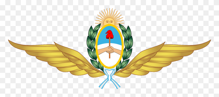 1399x562 La Fuerza Aérea Argentina Png / Emblema De Las Alas De La Fuerza Aérea Argentina Hd Png