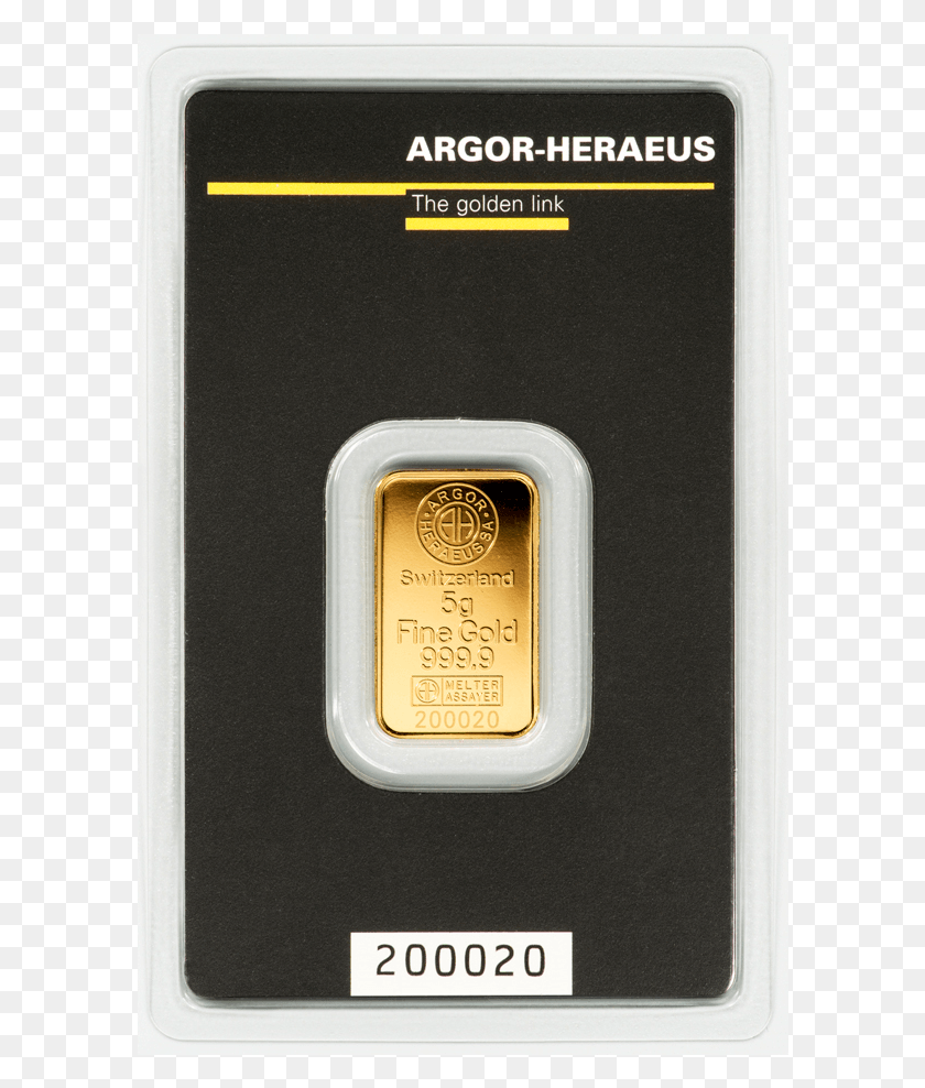 592x928 Descargar Png Argor Heraeus 5Gr Gold Bar 5G Gold Argor Heraeus, Teléfono Móvil, Electrónica Hd Png