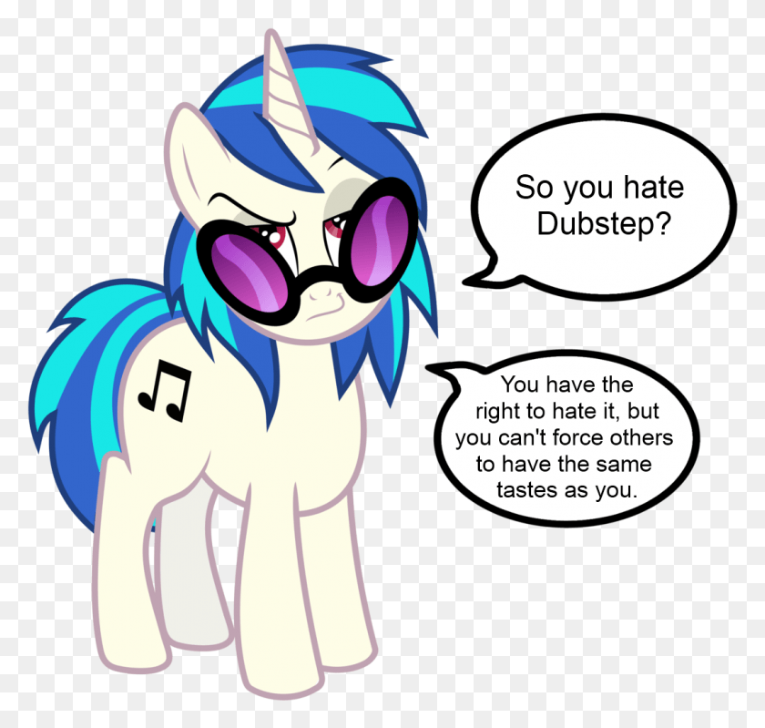 1072x1017 Arial Font Dj Pon 3 Dubstep Music Opinion Safe My Little Pony Derpy And Family, Costume, Sunglasses, Accessories HD PNG Download
