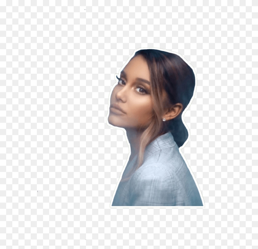 598x751 Ariana Grande Breathin, Person, Human, Face HD PNG Download
