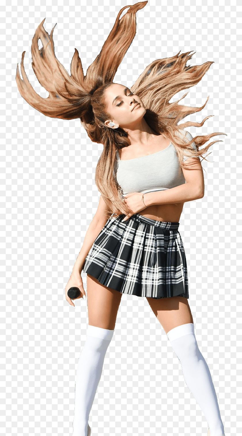 739x1510 Ariana Grande Hd, Clothing, Skirt, Female, Girl Transparent PNG