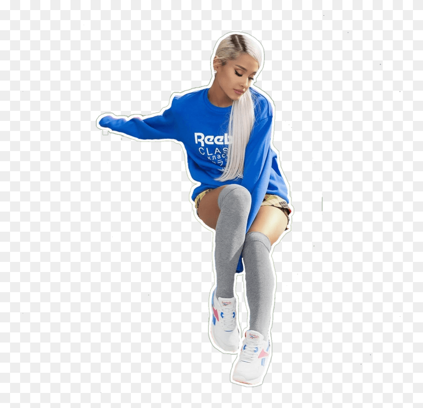 750x750 Ariana Grande Reebok Sneakers, Person, Sphere, Clothing HD PNG Download