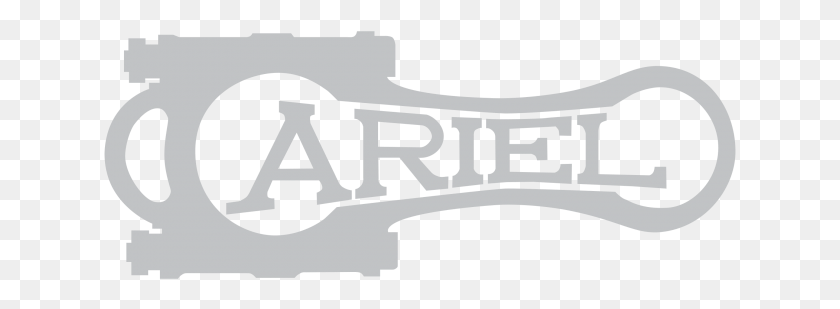 633x249 Логотип Пистолета Ariel Compressors, Текст, Трафарет, Символ Hd Png Скачать