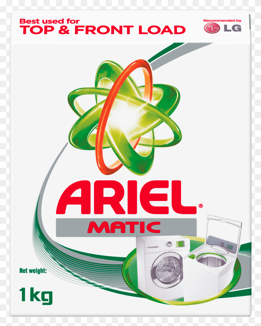 1498x1901 Descargar Png Ariel Matic 1Kg 2D Ariel Top Load, Electrodomésticos, Dinamita, Bomba Hd Png