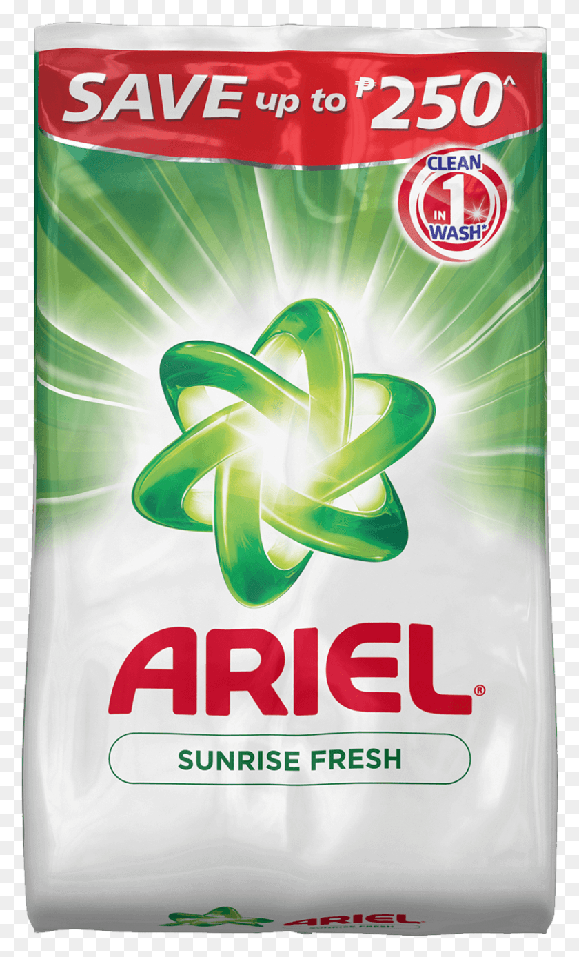 815x1388 Ariel Powder Ariel Powder Detergent, Advertisement, Text, Poster HD PNG Download