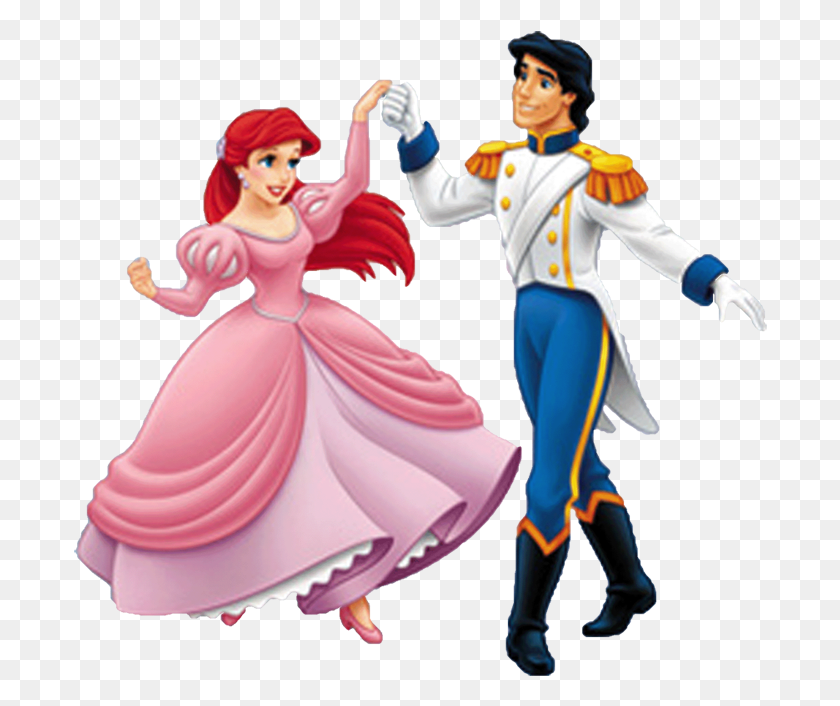 694x646 Ariel Princess Ariel And Prince Eric, Performer, Person, Human HD PNG Download
