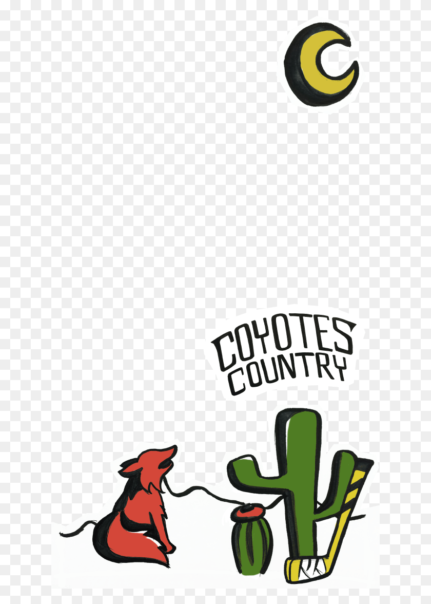 641x1116 Arizona Coyotes On Twitter Illustration, Text, Symbol, Logo HD PNG Download