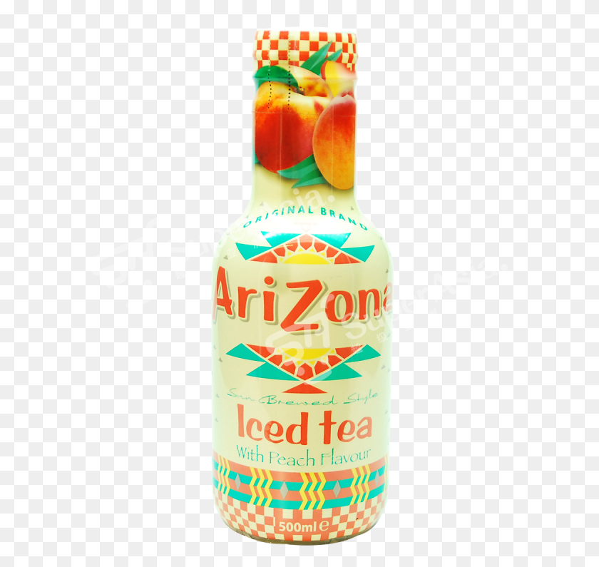 586x735 Arizona Ice Tea With Peach 500ml, Beverage, Drink, Juice HD PNG Download