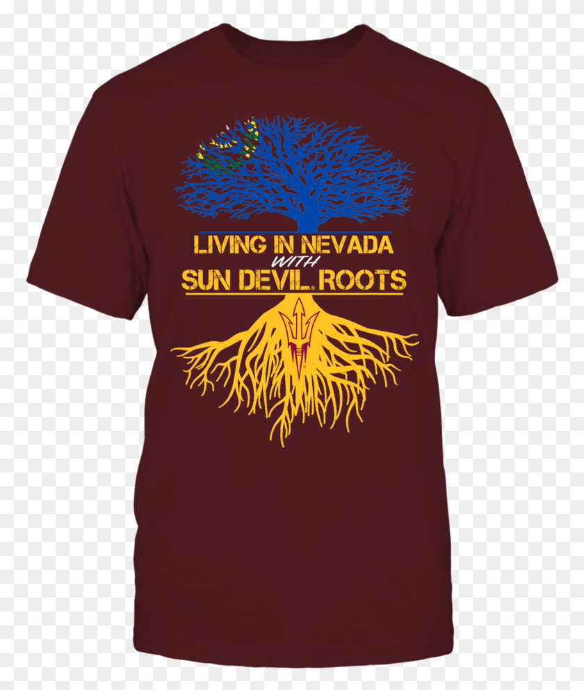 768x933 Arizona State Sun Devils Living In California With Tiger Roots, Clothing, Apparel, T-shirt HD PNG Download
