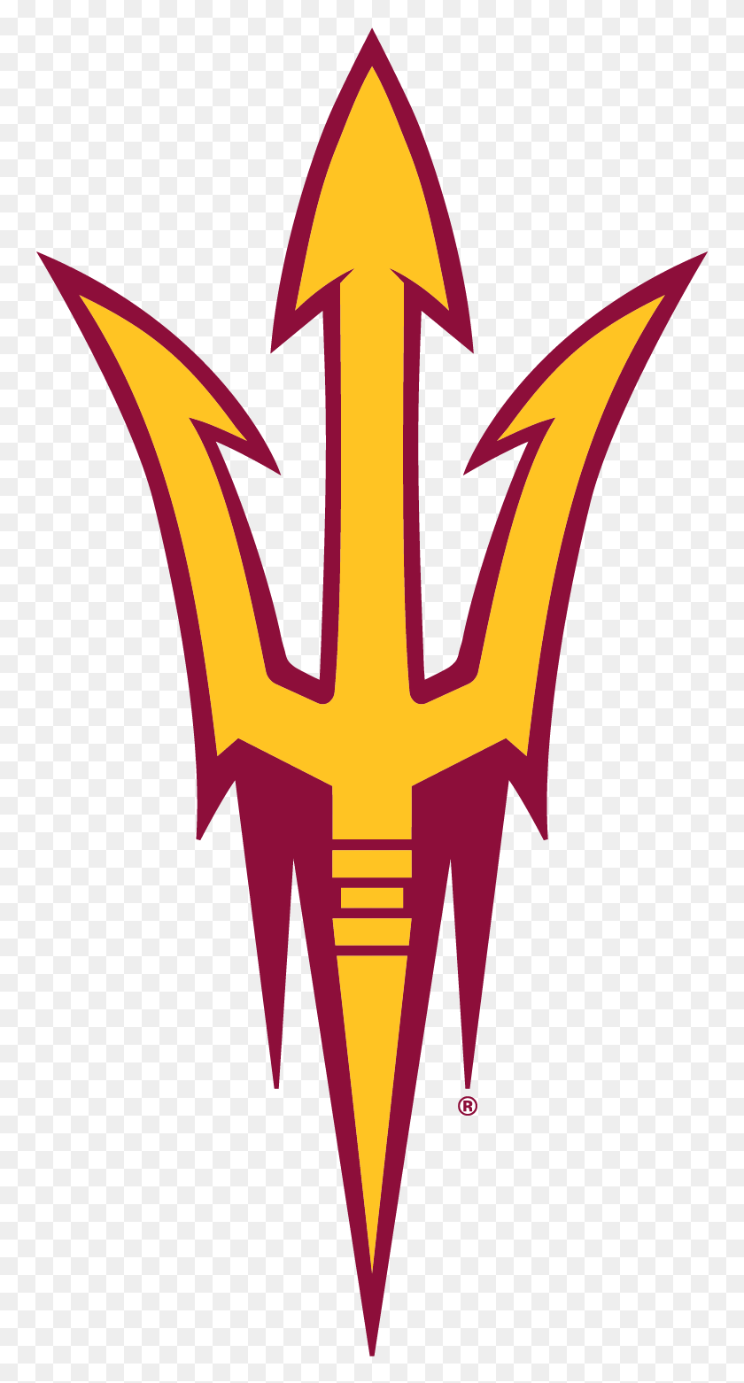 759x1502 Arizona State University And Tailgate Guys Entered Arizona State University Vector, Spear, Weapon, Weaponry HD PNG Download