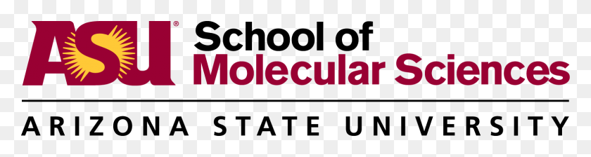 1548x327 La Escuela De Ciencias Moleculares De La Universidad Estatal De Arizona, Texto, Palabra, Alfabeto Hd Png
