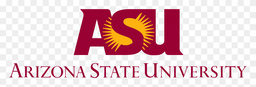 5001x1465 Arizona State University Tempe Logo, Text, Graphics HD PNG Download