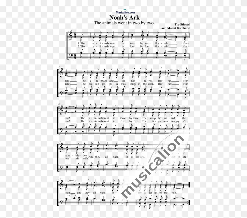 450x684 Ark Ampquot Sheet Music, Sea, Outdoors, Water HD PNG Download