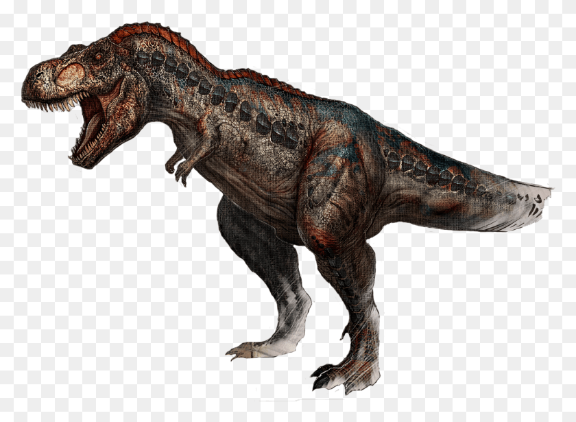 1372x977 Ковчег Выживание Эволюционировал, Динозавр, Рептилия, Животное Hd Png Скачать
