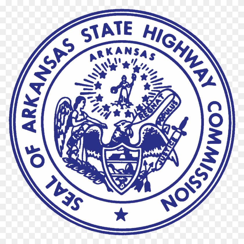 1654x1651 Arkansas State Highway And Transportation 50th Commission Arkansas Highway Department Sign, Logo, Symbol, Trademark HD PNG Download