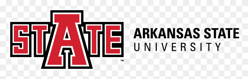 4200x1128 Arkansas State Logo, Label, Text, Word HD PNG Download