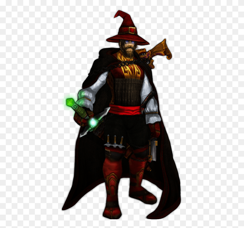417x726 Arken St John Old Mage, Person, Human, Hat HD PNG Download
