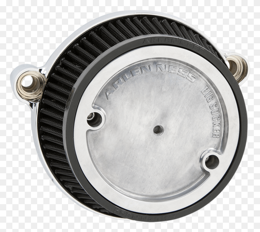 1161x1028 Arlen Ness Chrome Stage 1 Air Filter Kit For 18, Spoke, Machine, Wheel HD PNG Download