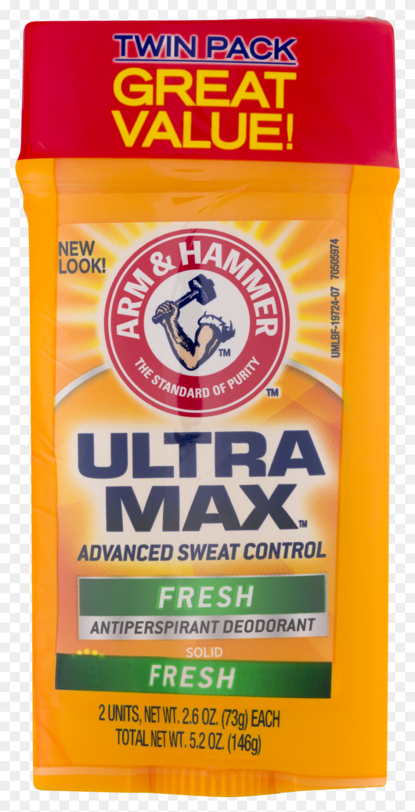 887x1801 Arm Amp Hammer Ultra Max Fresh Solid Antiperspirant Deodorant Arm And Hammer, Advertisement, Poster, Bottle HD PNG Download