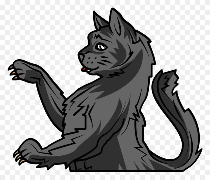 2940x2491 Arm Clipart Arm Span, Animal, Mammal, Cat HD PNG Download