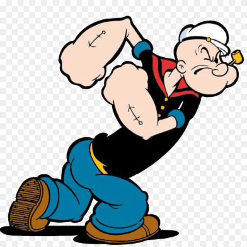 1252x1252 Arm Clipart Popeye, Baby, Cartoon, Person, Face Transparent PNG