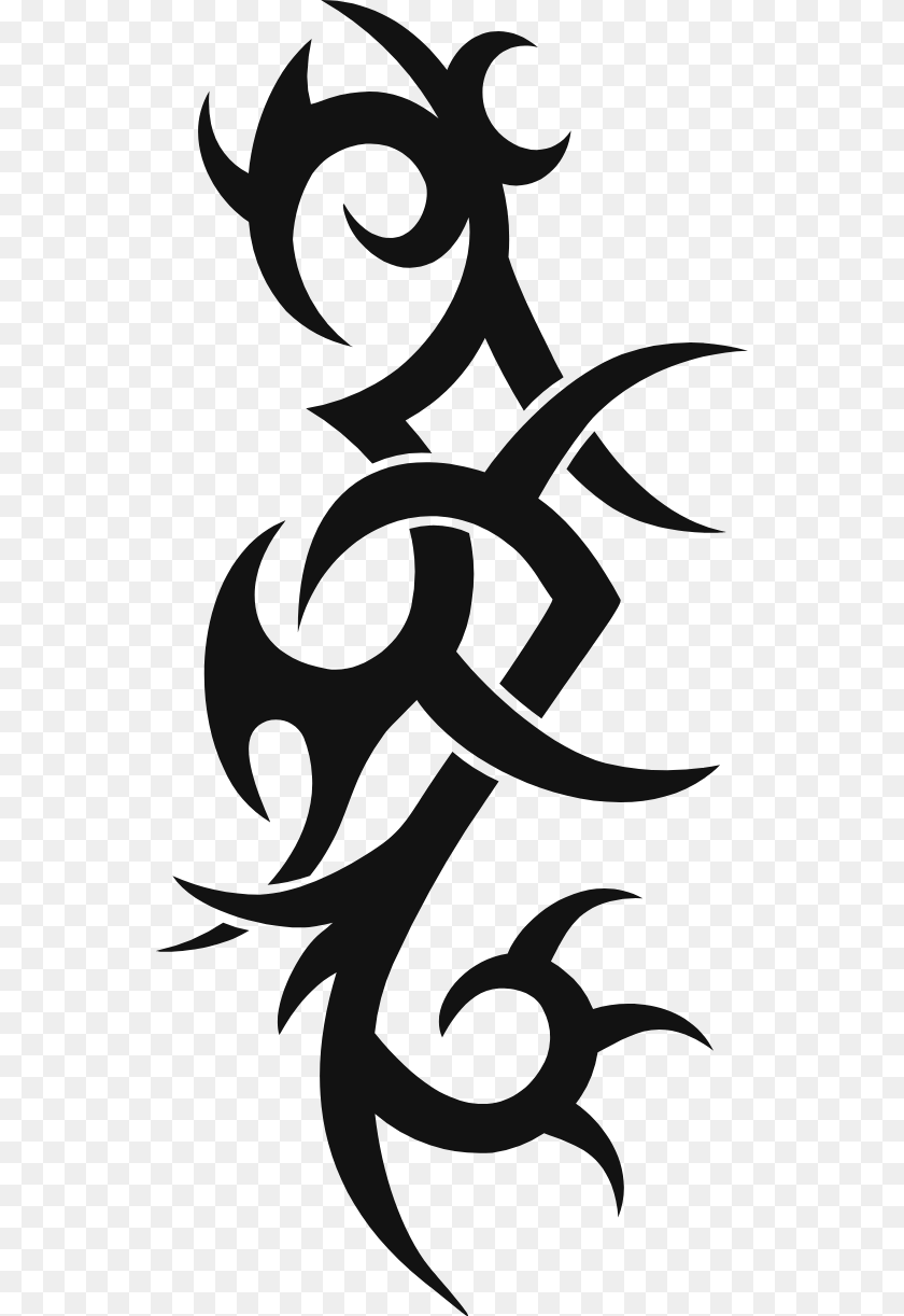 Arm Tribal Tattoo, Symbol, Animal, Fish, Sea Life Sticker PNG