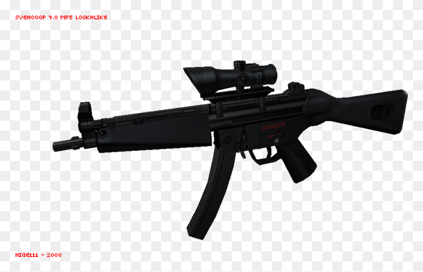 924x570 Arma Mp5 Con Mira, Пистолет, Оружие, Вооружение Hd Png Скачать