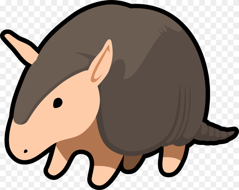 Armadillo Clipart, Animal, Mammal, Wildlife Transparent PNG