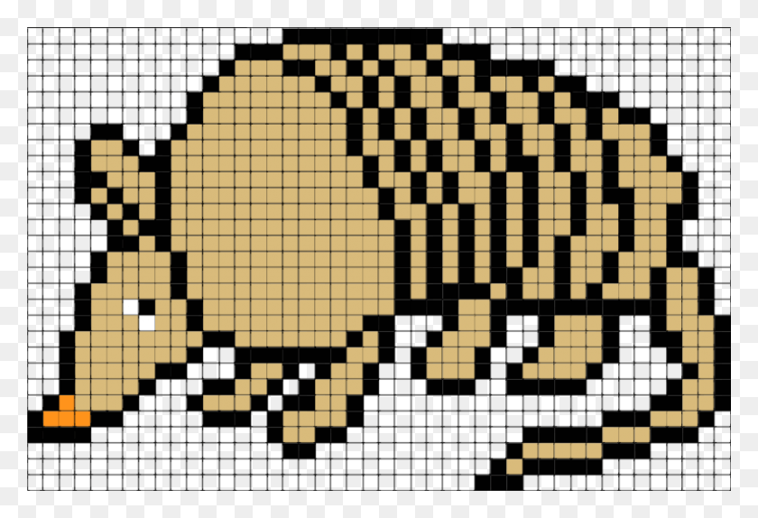 880x581 Armadillo Pixel Art, Chess, Game, Pattern HD PNG Download