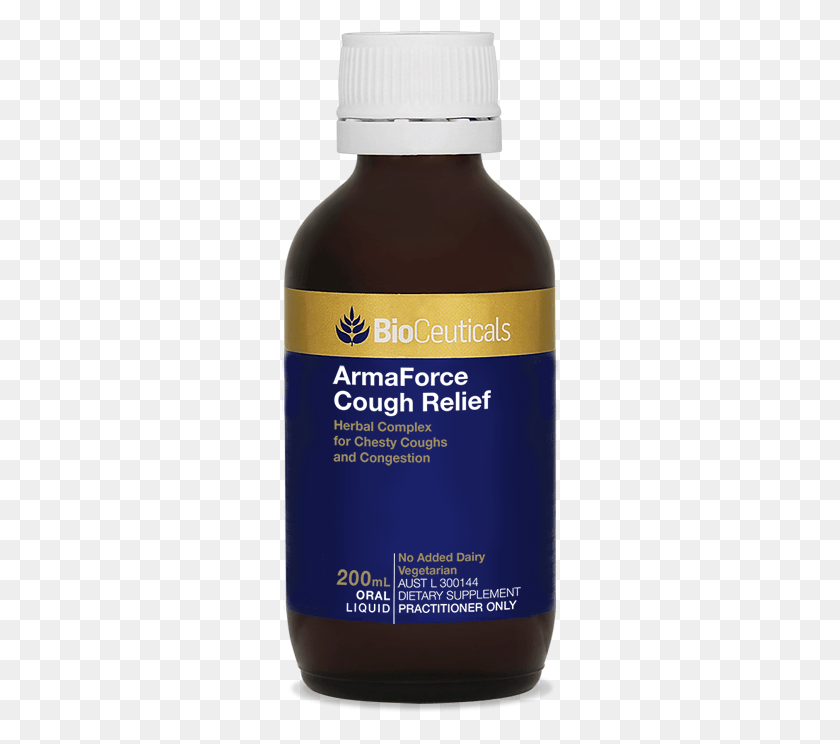 281x684 Descargar Png Armaforce Alivio Para La Tos 200Ml Muestra Foto Detallada Liposomal Vitamina C Biocéuticos, Cerveza, Alcohol, Bebidas Hd Png