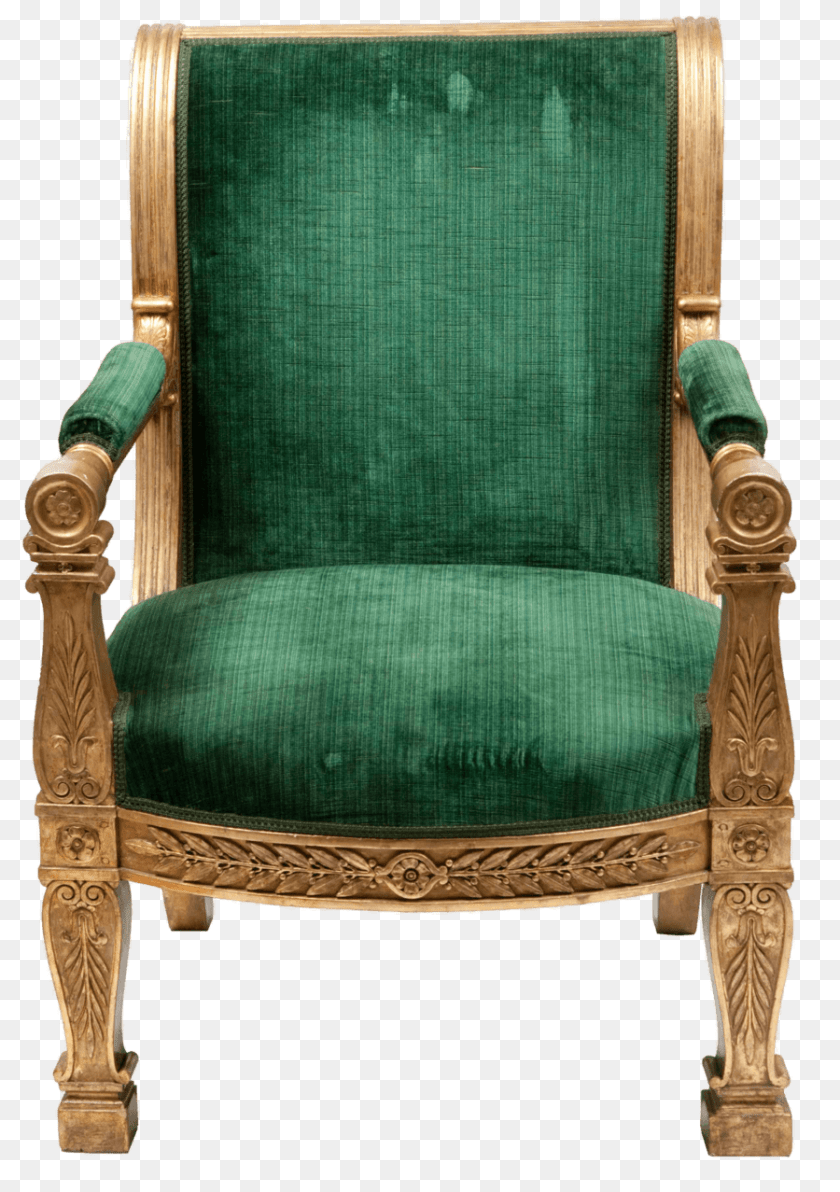 900x1277 Armchair Green Vintage, Chair, Furniture PNG