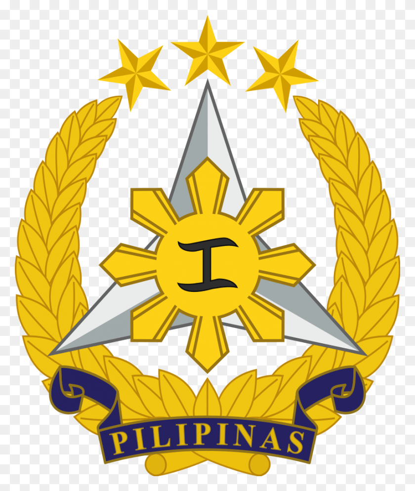 855x1024 Armed Forces Of The Philippines Philippine Armed Forces Logo, Symbol, Emblem, Star Symbol HD PNG Download
